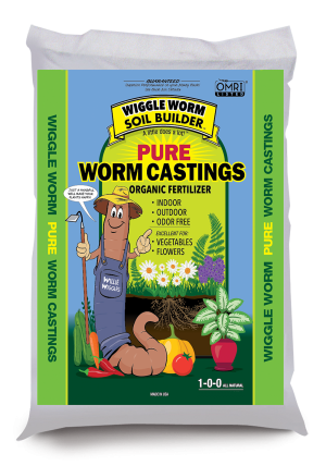 Wiggle Worm Soil Builder 15 lb Bag - 150 per pallet - Soilless Growing Media